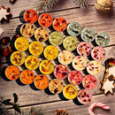 Guest Gift Candle Manifestation Herbal Intention Candle Unscented Spell Dried Flowers Candles with Crystal Tea Lights