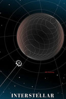 Sci-fi movie interstellar movie poster canvas painting universe planet wall art picture modern room home decoration