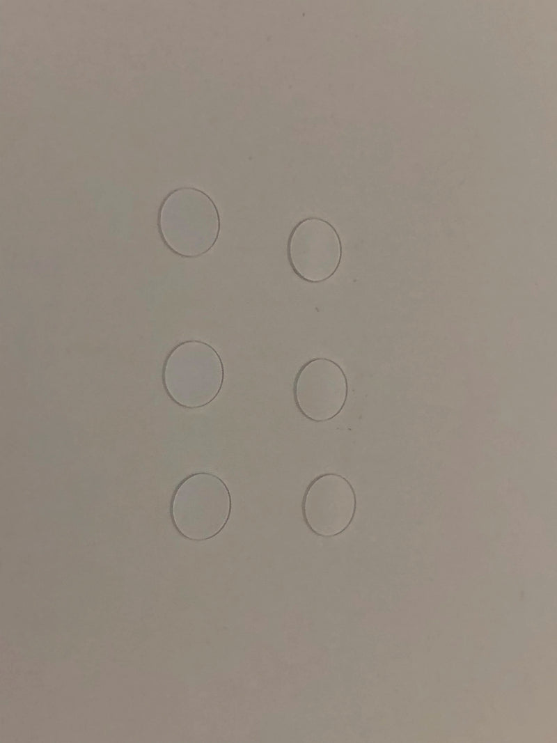 Sapphire heat slices/TA/Mettle/Netzsch/Linseis/PE/Shimadzu/Seiko Aluminum sample pans/standard pans/dsc aluminum crucible