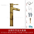 European Retro Bathroom Sinks Ceramic Home Bathroom Washbasins Countertop Basin Small Size Washing Sink Round Single Wash Basin