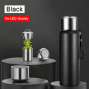 600-1500ml 316 Stainless Steel Thermos Bottle LED Temperature Display  Thermal Mug Vacuum Flask Water Bottle For Outdoor Camping