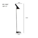 Modern LED Corner Floor Lamp Black White Lights Designer Arne Jacobsen Study Living Room Bedroom Stand Decoration Home Lighting