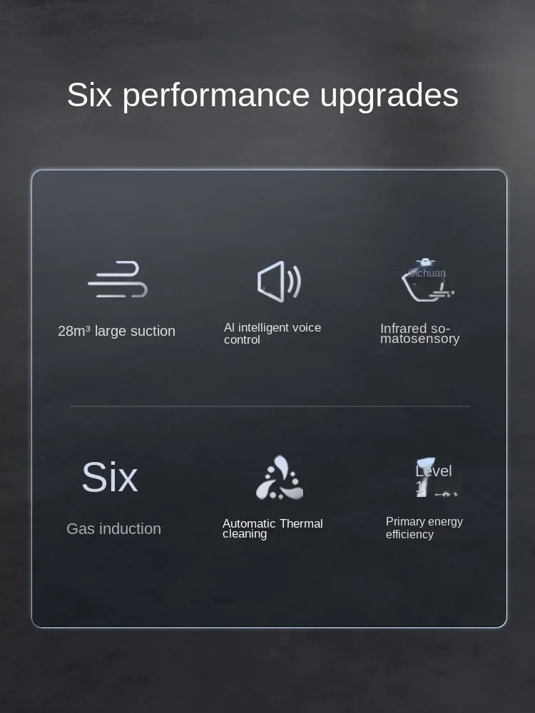 CHIGO Euro-style Top Suction Range Hood for Home Kitchen with Powerful Extraction 220V 70CM