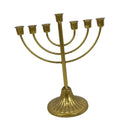 Candlestick Jewish Holder Hanukkah Decoration Menorah for Desk Living Room
