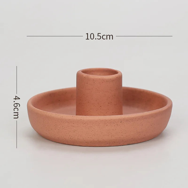 NEW Ins Creative Nordic Ceramic Aromatherapy Candle Stand Wholesale Vegetable Burning Home Decoration Desktop Ornament