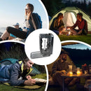 Folding Candle Case Decorative Candle Holder Folding Pocket Candle Case Portable Outdoor Candle Wind Protector for Hiking Travel