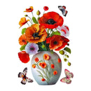 Waterproof Self-adhesive Wall Sticker, 3D Stereo Simulation, Home Background Decoration