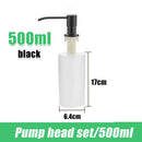 350/500ML Kitchen Liquid Soap Dispenser Pumps Kitchen Bathroom Soap Dispenser Sink Soap Bottle Kitchen Tool Bottle Accessories