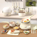 New 1pcs Mini Kitchenette Children'S Educational Toys Boy And Girl Pretend Play Kitchenette Real Cooking Full Set Chidren