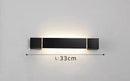 Modern Minimalism Design Wall Lamps Nordic Aluminum Long Rotatable Led Lights Indoor Living Room Restaurant Bedroom Home Fixture