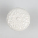 Colorful Floral Ceramic Handle Cabinet Door Solid Wood Furniture Wardrobe Handle Single-hole Drawer Hardware