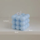 Ins Style Bubble Cube Candle Handmade Scented Candle Aromatherapy Soy Wax Candle Wedding Birthday Candles Party Home Decoration