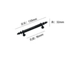 Modern Light Luxury European Wardrobe Cabinet Door Handle Drawer Shoe Cabinet Furniture Hardware Circular Tube Handle