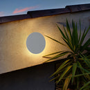 Creative and Simple Round LED Wall Lamp Outdoor Wall Lights Waterproof Wall Sconce AC90-260V Aluminum Garden Lighting AU247