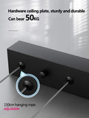 Living room lamp dining bedroom chandelier Nordic modern minimalist 2022 new light luxury square chandelier LED lamp suspendu