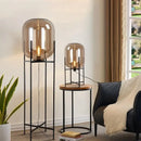Nordic Minimalist Luxurious Glass Led Floor Lamp Designer Bedroom Bedside Table Light High-end Living Room Decoration Lighting