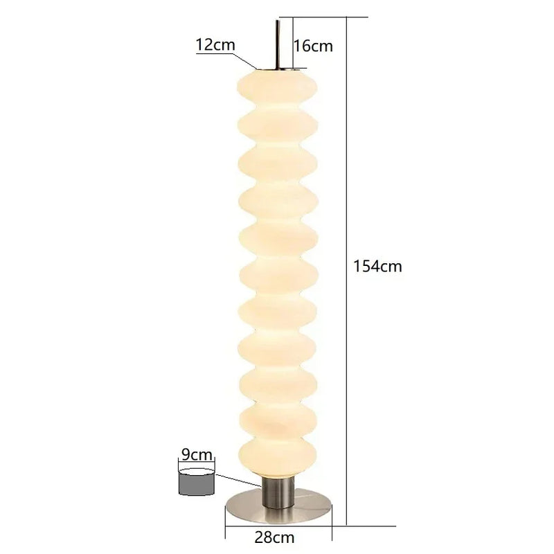 Danish Gourd Lamp Designer Sofa Next To The Living Room Bedroom Floor Lamp Nordic Creative Model Room Homestay Table Lamp