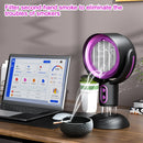 New Desktop Range Hood for Kitchen USB Charging Exhaust Hood Suction Large Suction Absorbs Oil Air Blower for Indoor BBQ Hot Pot