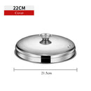 16-22cm Stainless Steel Steamer for Dumplings with Handle Rice Pressure Cooker Pot Steaming Grid Tray Kitchen Cooking Accessorie