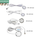 Ultrathin 8mm USB DC5V 3W 10W Dimmable Spotlight Surface Mounted Mini LED Circular Simple Ceiling Light Exhibition Cabinet Lamp