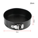 Kitchen Accessories Carbon Steel Cakes Molds Round Cake Pan Bakeware Non-Stick Metal Bake Mould Removable Bottom