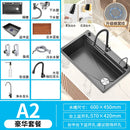 Honeycomb Embossed 304 Stainless Steel Sink, Kitchen Sink 304 Large Single Sink, Thickened Vegetable Basin, Dishwasher