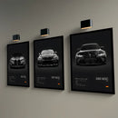 Luxury Black Classic latest sports car F80 M3 M4 M5 Z8 G80 B-BMW Cool Poster Home living room Wall Art Garage Room Decor