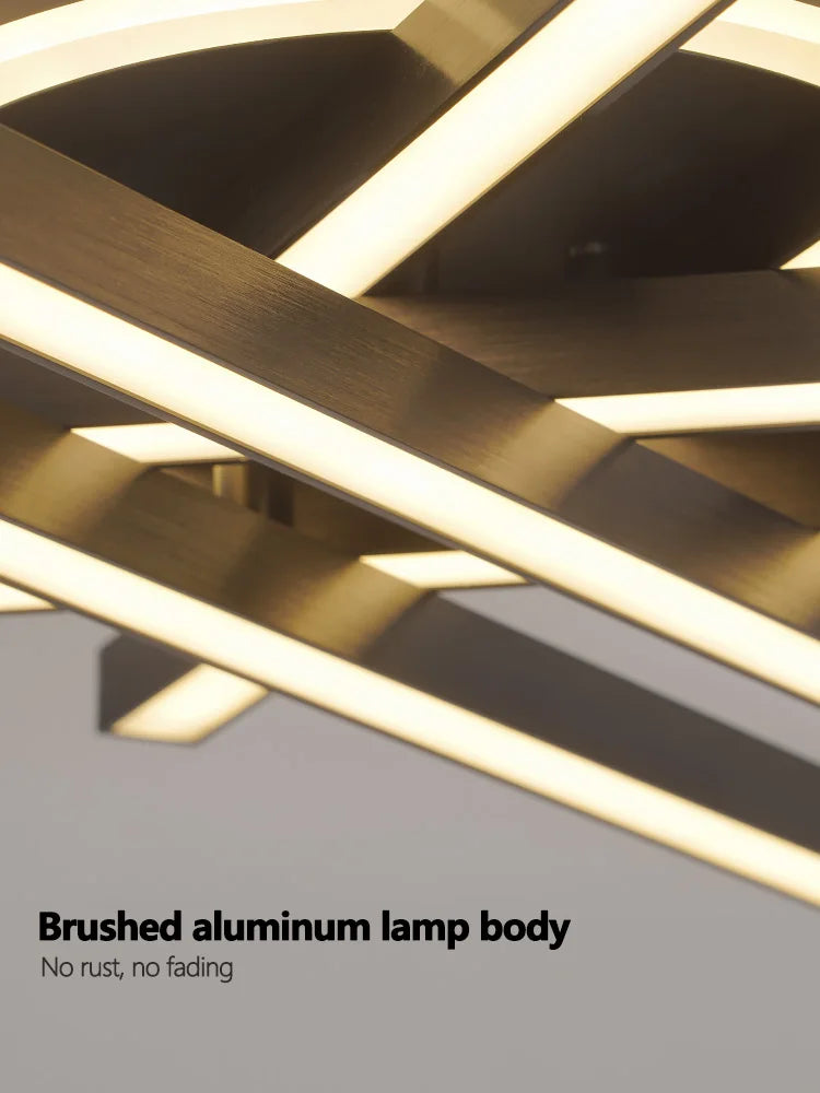 2024 new ceiling lamp Nordic modern LED lamp living room dining room bedroom lights ceiling chandelier