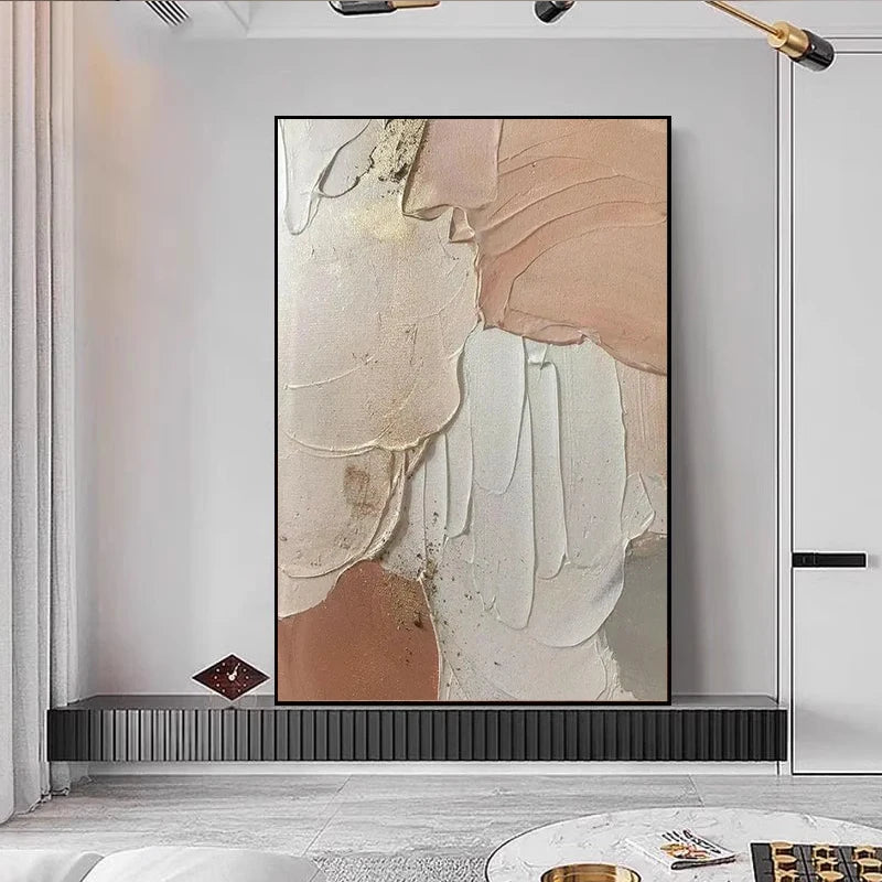 Modern Abstract Texture Acrylic Canvas Painting Posters and Prints Art Suitable for Living Room Bedroom Home Decoration Cuadros