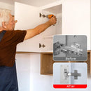 1/5pairs Cabinet Hinge Repair Plate Stainless Steel Kitchen Cabinet Hinges Door Cabinet Hinge Repair Plates Furniture Hinges