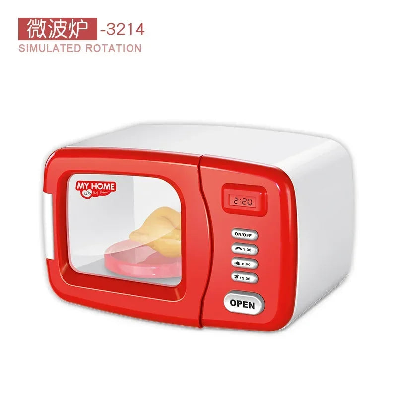 Children's simulated kitchen playhouse toy multifunctional cooking small appliance set toy