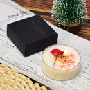 1Pc Mini Natural Plant Scented Nile Garden Aromatic Candle Low Temperature Handmade Candles  Romantic Gifts Home Decoration
