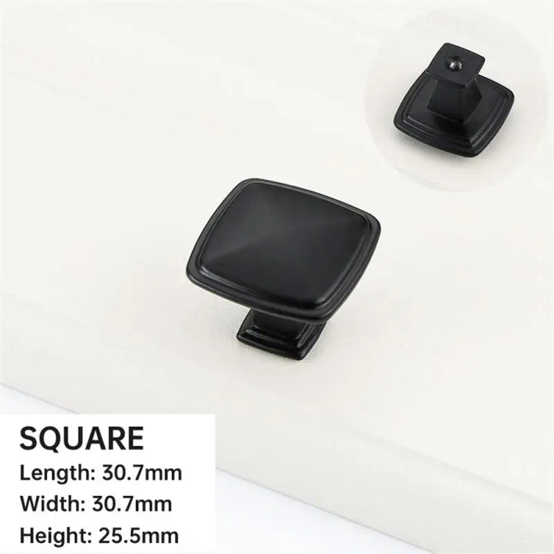 Aluminum Gold Furniture Handle Solid Cabinet Pulls Drawer Knobs Kitchen Door Cupboard Handle Pulls Modern Furniture Hardware