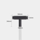 KK&FING Round Rod Knurled Carved Aluminum Alloy Furniture Door Handles Cabinet Drawer Knobs Bedroom Wardrobe Door Pulls Hardware