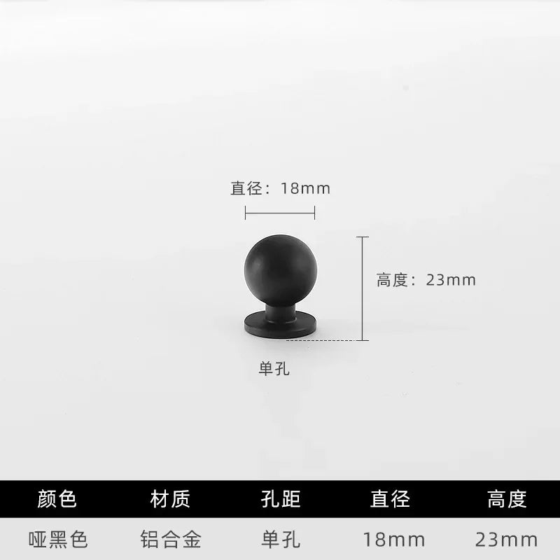 Cabinet Hardware Modern Minimalism Aluminum Alloy Kitchen Cabinet Handles for Bathroom Drawer Pulls Drawer Handles Door Knob