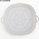 1PC Reusable Silicone Air Fryer Basket Oven Mold Baking Tray Pizza Fried Chicken Basket Round Square Pan Liner Accessories