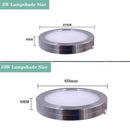 Ultrathin 8mm USB DC5V 3W 10W Dimmable Spotlight Surface Mounted Mini LED Circular Simple Ceiling Light Exhibition Cabinet Lamp