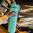 530ML/750ML Thermos Water Bottle Large capacity Stainless Steel Vacuum Flask Mug Portable Outdoor Thermal Mug Sports Drinks Cup