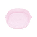 Silicone Air Fryer Basket Airfryer Oven Mold Baking Tray Pizza Fried Chicken Basket Reusable Pan Liner Accessories