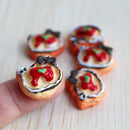 Cute Simulation 1/6 Miniature Dollhouse Cake Pizza Mini Bread Food For BJD Doll Kitchen Toy Accessories