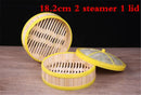 Bamboo wooden Steamer Kitchen Cookware Fish Rice Dim Sum Basket Rice Cooker With Lid food stuffed bun steamer 12” bamboo steamer