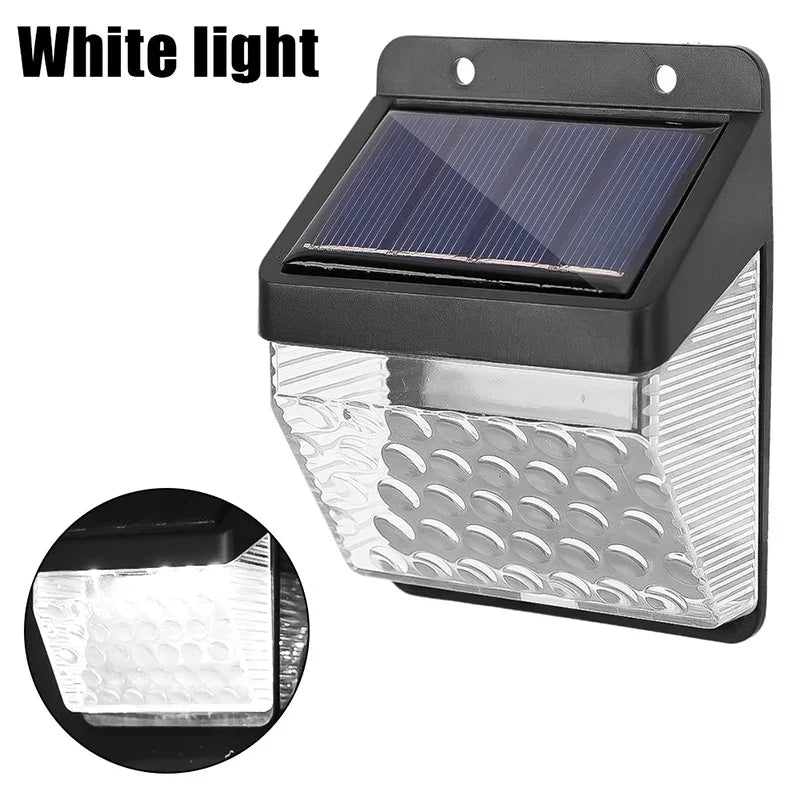 LED Solar Wall Lamps Outdoor Motion Sensor Solar Lights Garden Street Lighting Solar Lamp Waterproof Decor Security Wall Lights