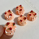 Cute Simulation 1/6 Miniature Dollhouse Cake Pizza Mini Bread Food For BJD Doll Kitchen Toy Accessories