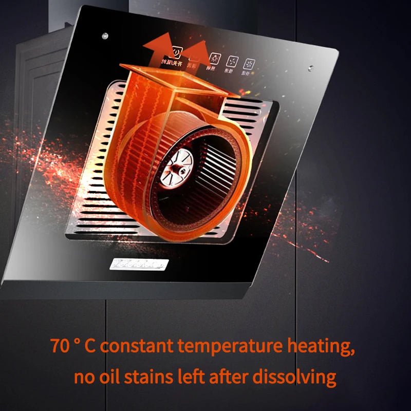 Small and Simple Kitchen Ventilator Suction Range Hood Small stove Side suction Cooker Hood Exhaust Hood 38/50cm For Apartment