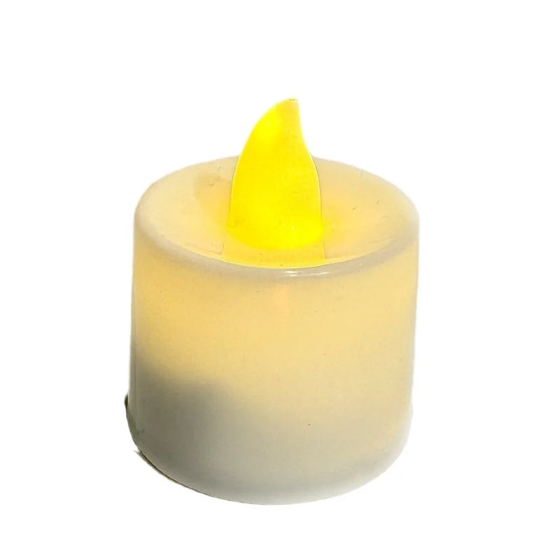Small Tealight DIY Accessories LED Candle, Birthday Party Decoration, Digital Candle Light, Holiday Scene Layout
