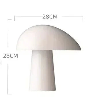 Minimalist Mushroom Table Lamps Bedroom Bedside Lamps Kid's Room Night Light Study Room Hotel Desk Light Living Room LED Light