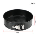 Kitchen Accessories Carbon Steel Cakes Molds Round Cake Pan Bakeware Non-Stick Metal Bake Mould Removable Bottom