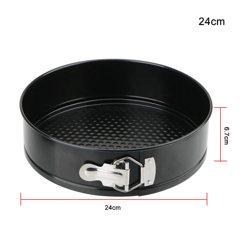 Kitchen Accessories Carbon Steel Cakes Molds Round Cake Pan Bakeware Non-Stick Metal Bake Mould Removable Bottom