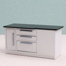 1:12 Miniature Houses Furniture Kitchen Cabinet Sink Stove Cupboard Decor