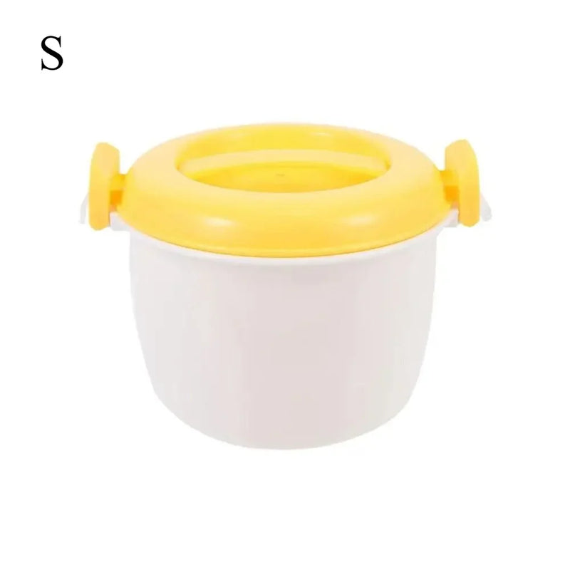 Microwave Rice Cooker Steamer Pot Pastamaker Oven Veggie Cookware Cooking Soup Pressure Pots Bowl  Vegetable Container